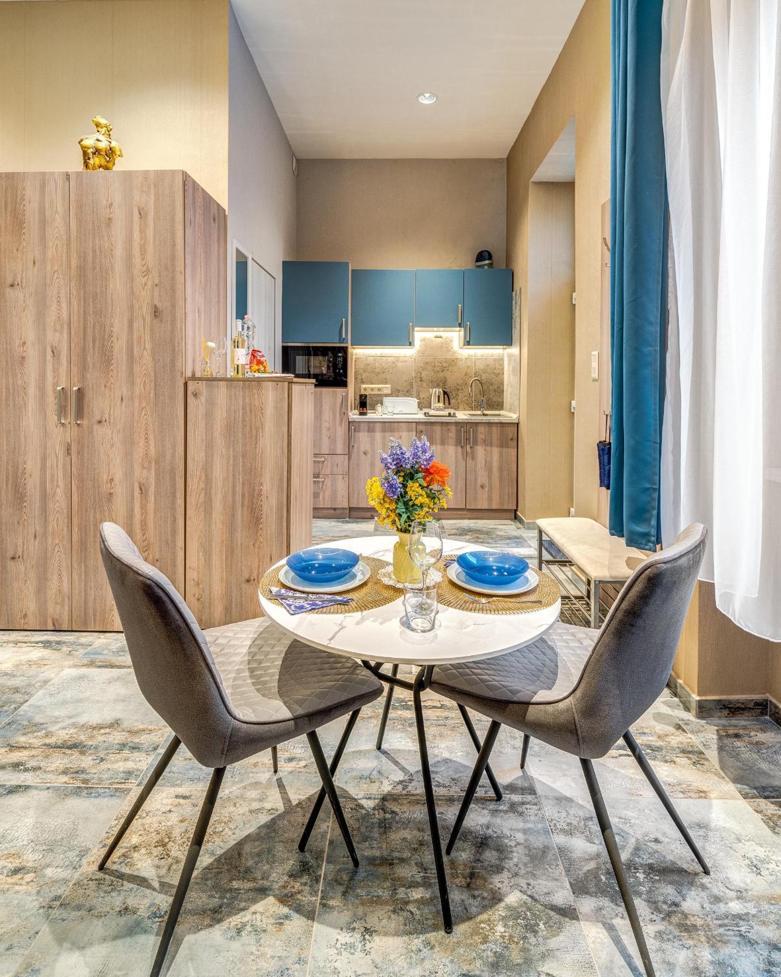 Magic Blue In Downtown Apartmán Budapešť